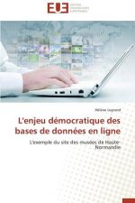 L'Enjeu D mocratique Des Bases de Donn es En Ligne