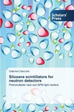 Siloxane scintillators for neutron detectors