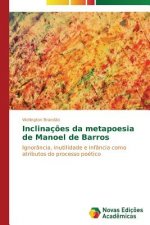 Inclinacoes da metapoesia de Manoel de Barros