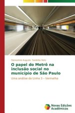 O papel do Metro na inclusao social no municipio de Sao Paulo