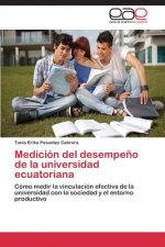 Medicion del desempeno de la universidad ecuatoriana