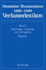 Nachträge, Addenda, Corrigenda, Register