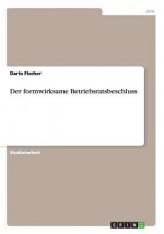 formwirksame Betriebsratsbeschluss