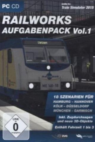 Railworks Aufgabenpack Vol.1, CD-ROM