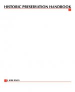 Historic Preservation Handbook