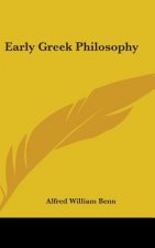 EARLY GREEK PHILOSOPHY