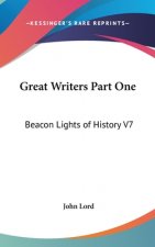 Great Writers Part One
