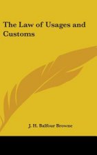 THE LAW OF USAGES AND CUSTOMS