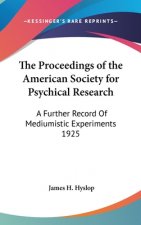 THE PROCEEDINGS OF THE AMERICAN SOCIETY