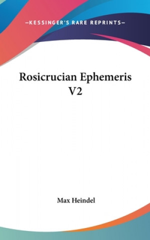 ROSICRUCIAN EPHEMERIS V2