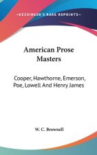 AMERICAN PROSE MASTERS: COOPER, HAWTHORN