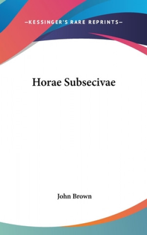 HORAE SUBSECIVAE
