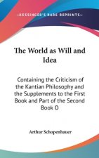 World As Will And Idea