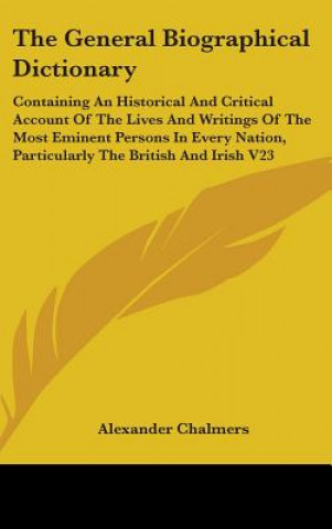 General Biographical Dictionary