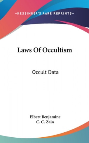 LAWS OF OCCULTISM: OCCULT DATA