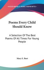 POEMS EVERY CHILD SHOULD KNOW: A SELECTI