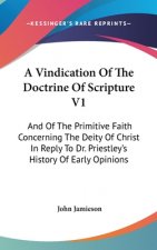 A Vindication Of The Doctrine Of Scripture V1: And Of The Primitive Faith Concerning The Deity Of Christ In Reply To Dr. Priestley's History Of Early