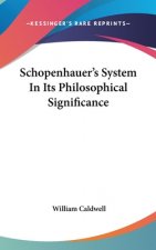 SCHOPENHAUER'S SYSTEM IN ITS PHILOSOPHIC