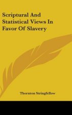 Scriptural And Statistical Views In Favor Of Slavery