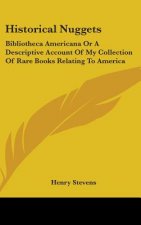 Historical Nuggets: Bibliotheca Americana Or A Descriptive Account Of My Collection Of Rare Books Relating To America