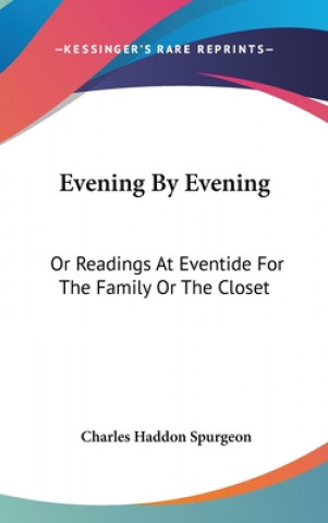 Evening By Evening