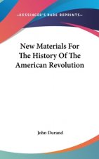 NEW MATERIALS FOR THE HISTORY OF THE AME