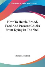 HOW TO HATCH, BROOD, FEED AND PREVENT CH