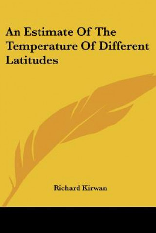 An Estimate Of The Temperature Of Different Latitudes