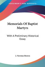 Memorials Of Baptist Martyrs