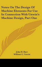 NOTES ON THE DESIGN OF MACHINE ELEMENTS