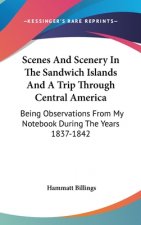 Scenes And Scenery In The Sandwich Islands And A Trip Through Central America: Being Observations From My Notebook During The Years 1837-1842