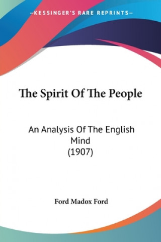 THE SPIRIT OF THE PEOPLE: AN ANALYSIS OF