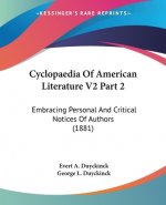 CYCLOPAEDIA OF AMERICAN LITERATURE V2 PA