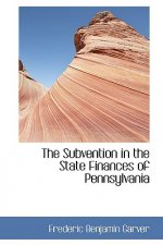 Subvention in the State Finances of Pennsylvania
