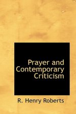 Prayer and Contemporary Criticism