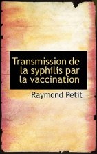Transmission de La Syphilis Par La Vaccination