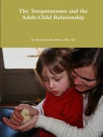 Temperaments and the Adult-Child Relationship