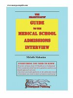 Smartypants' Guide to the Medical School Admissions Interview