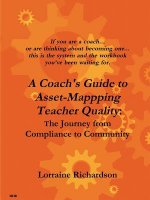 Coach's Guide to Asset Mapping Teacher Quality