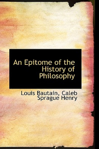 Epitome of the History of Philosophy