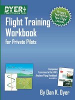 Flight Training Workbook for Private Pilots