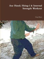 Axe Hand; Hsing-i & Internal Strength Workout