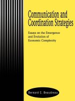 Communication and Coordination Strategies