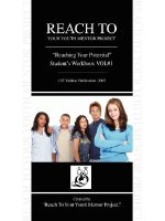 Reach To Your Youth Mentor Project