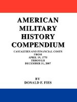American Military History Compendium