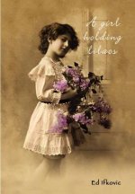 Girl Holding Lilacs