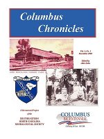 Columbus Chronicles: Vol. 1, No. 1
