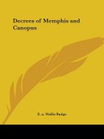 Decrees of Memphis