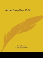 Adyar Pamphlets 25-36 (1913)