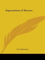 Superstition of Divorce (1920)